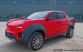 China’s first pickup truck from a pure electric platform – Zhidian K201 electric pickup truck exposed